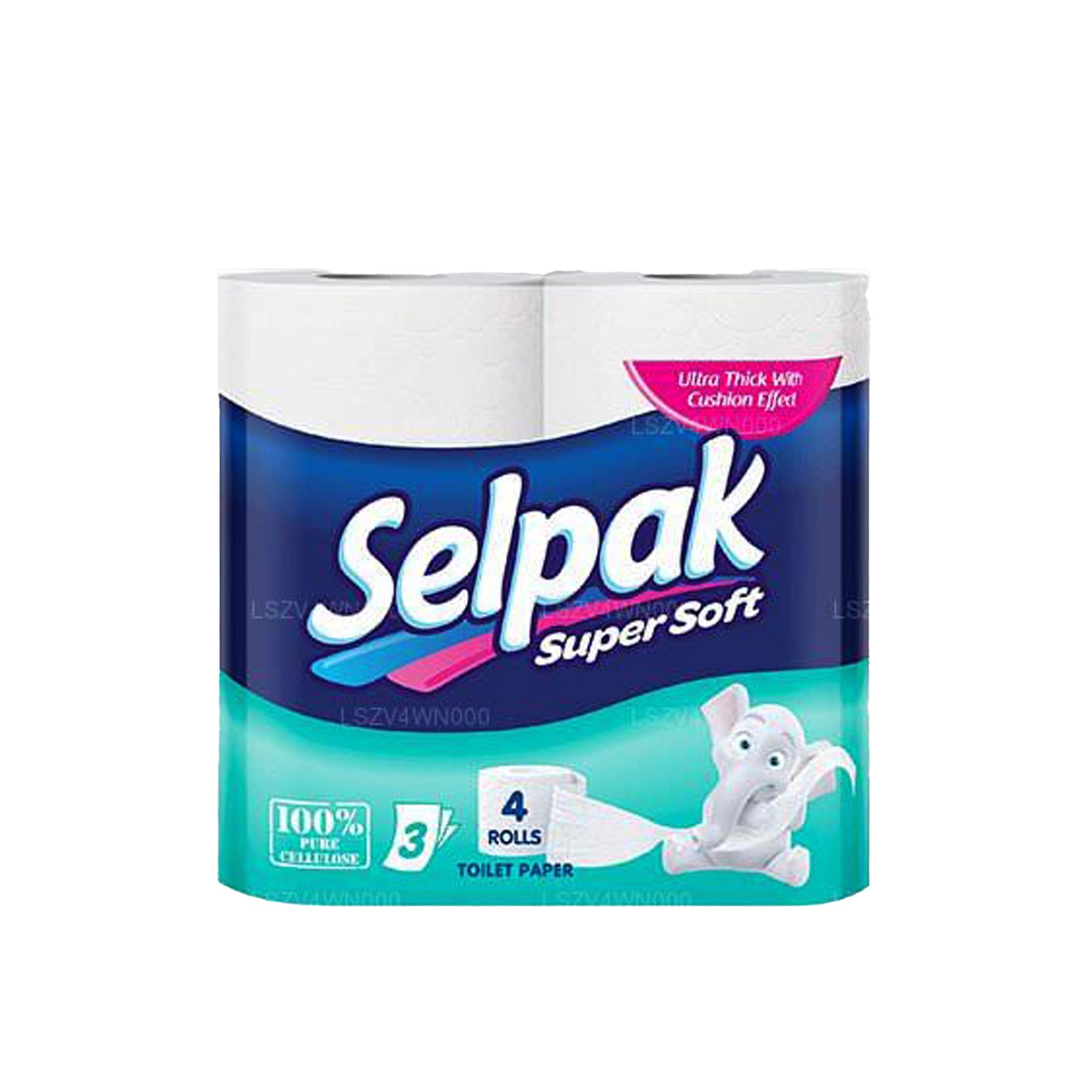 Selpak Toalettpapper Super Soft Roll (4-pack)