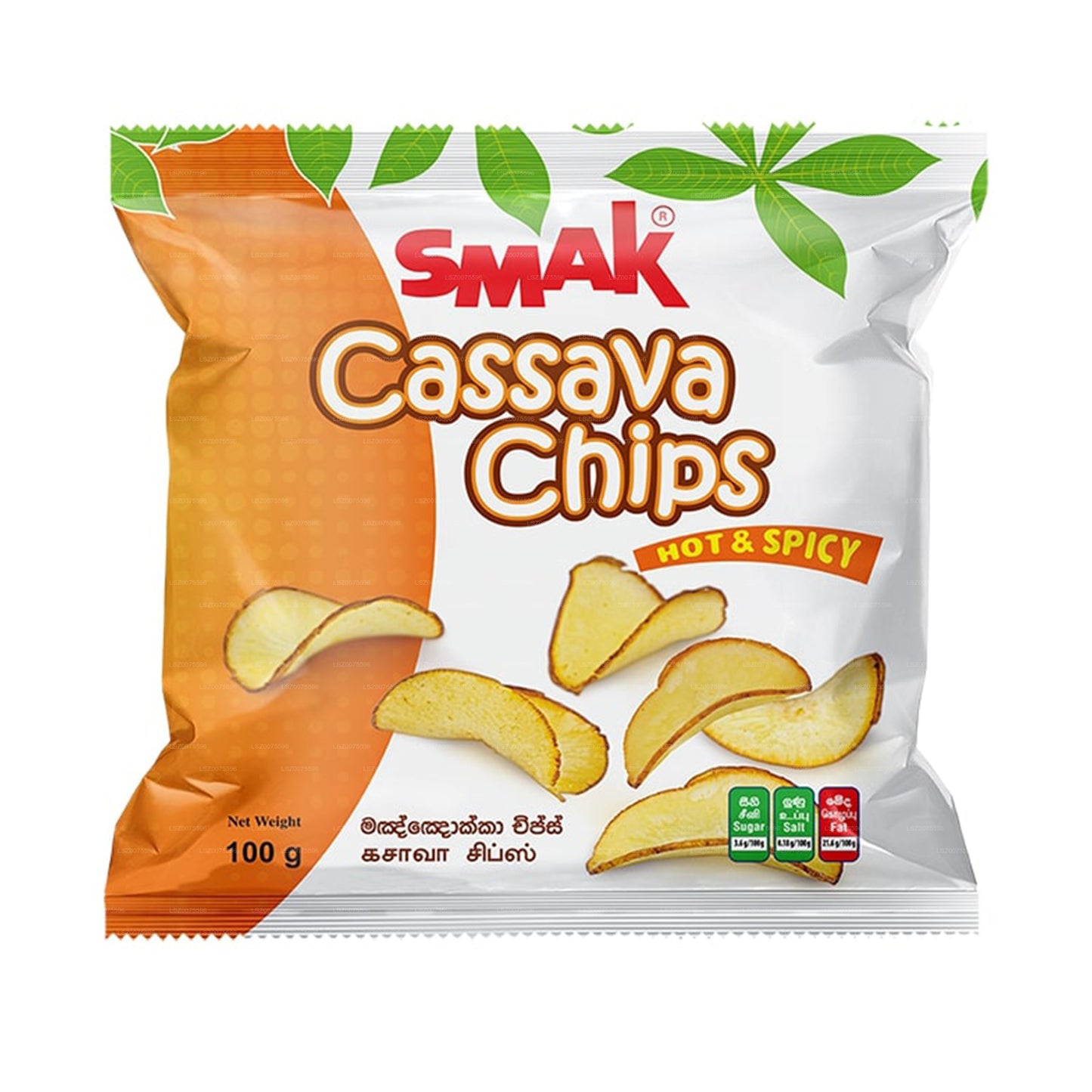 Smak Cassava Varm och Kryddig (100g)