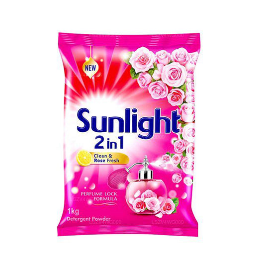 Sunlight Lemon & Rose Tvättpulver (1 kg)