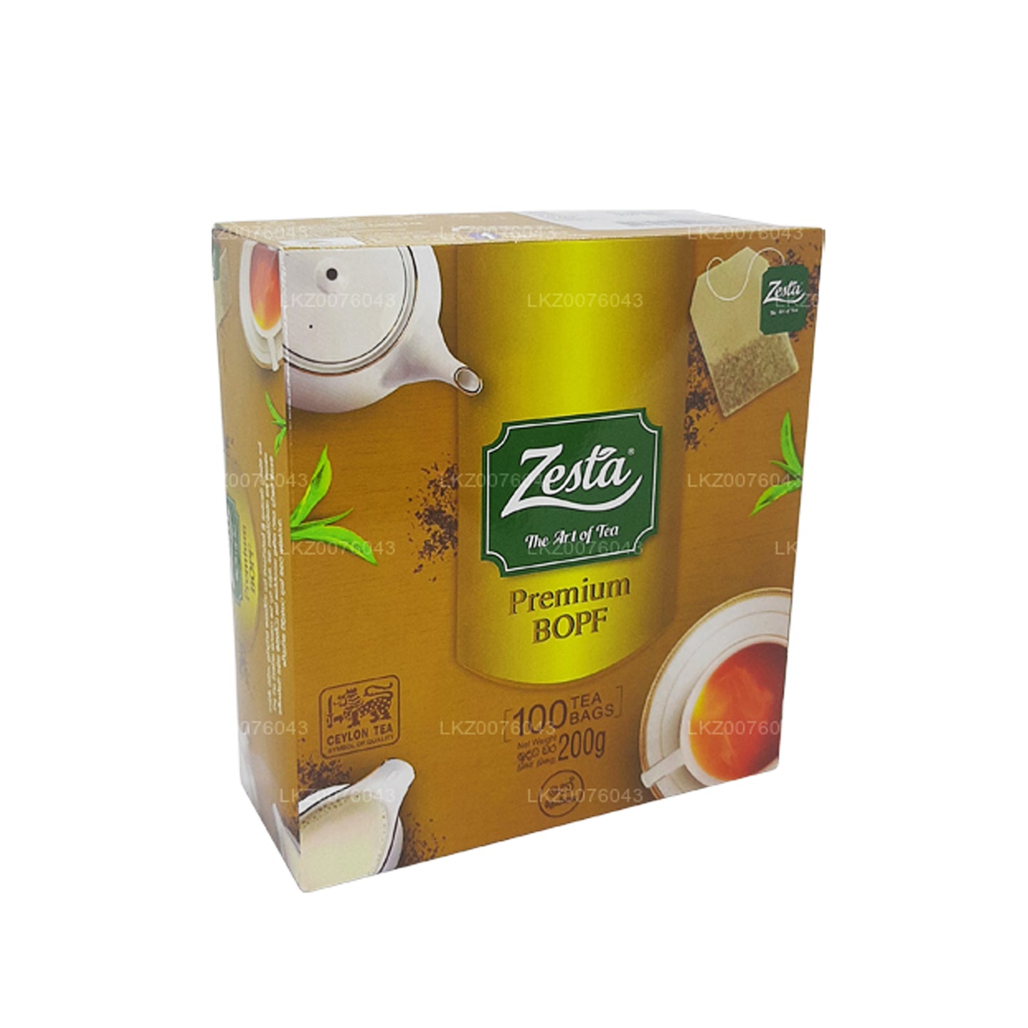 Zesta Premium BOPF (200 g) 100 tepåsar