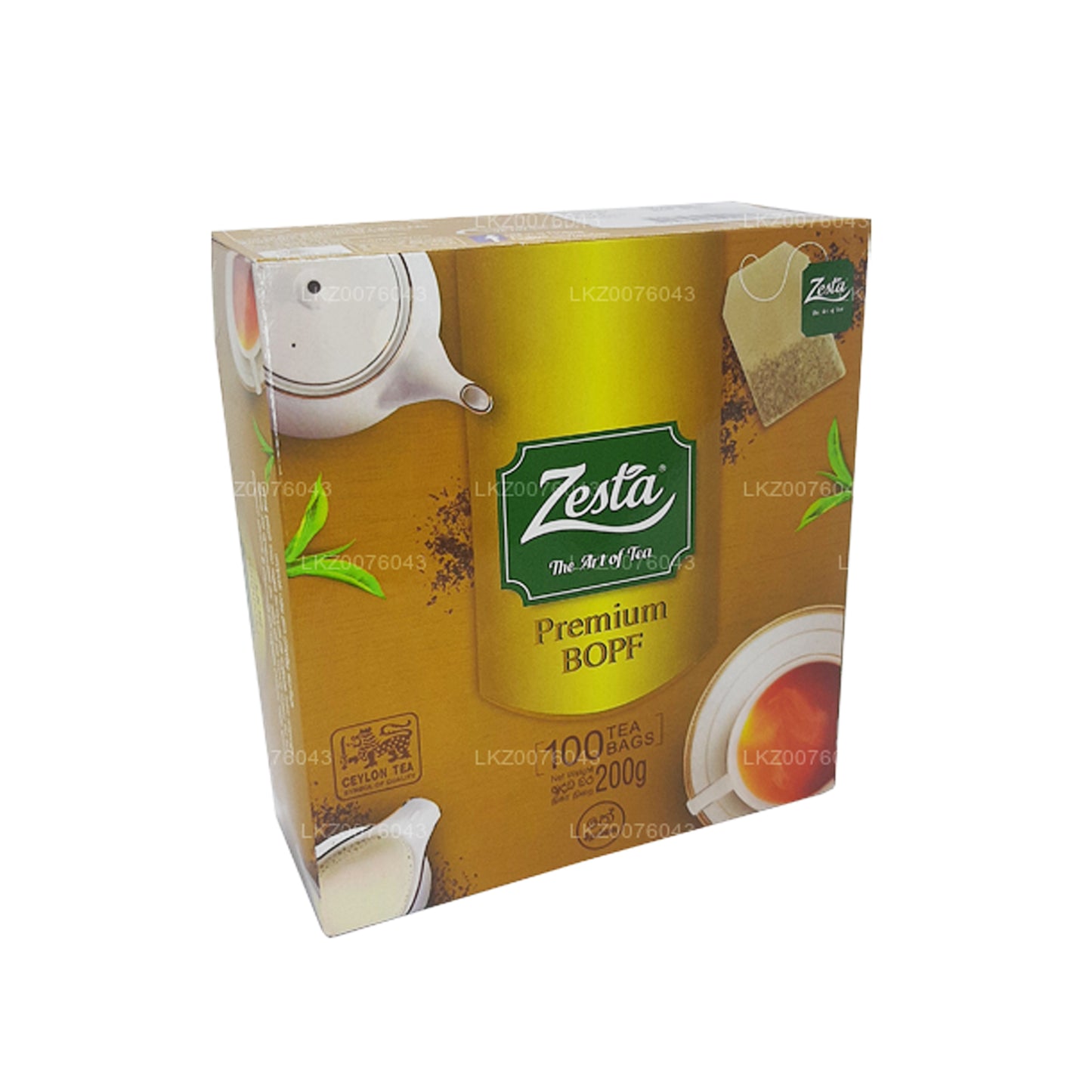 Zesta Premium BOPF (200 g) 100 tepåsar