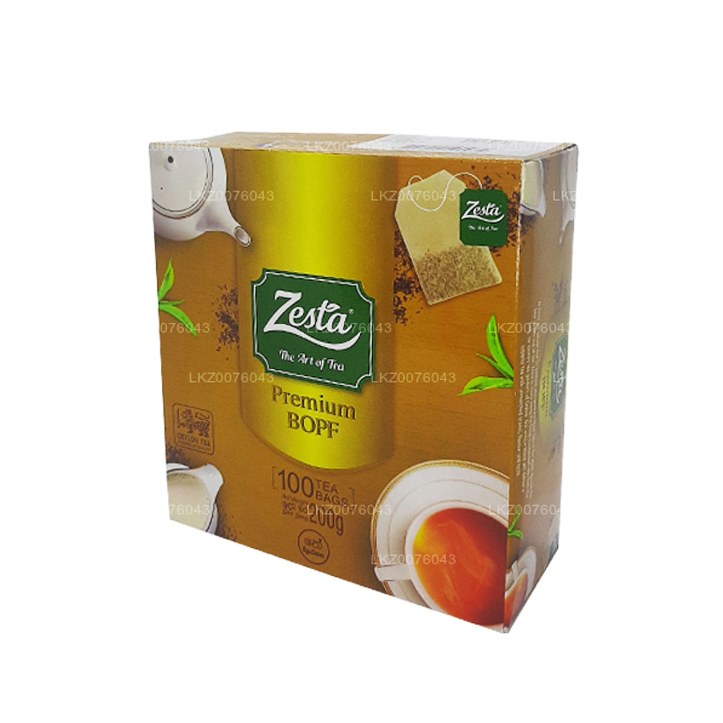 Zesta Premium BOPF (200 g) 100 tepåsar