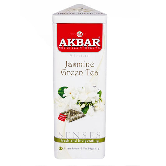 Akbar Jasmine Grönt Te (27g) 15 tepåsar