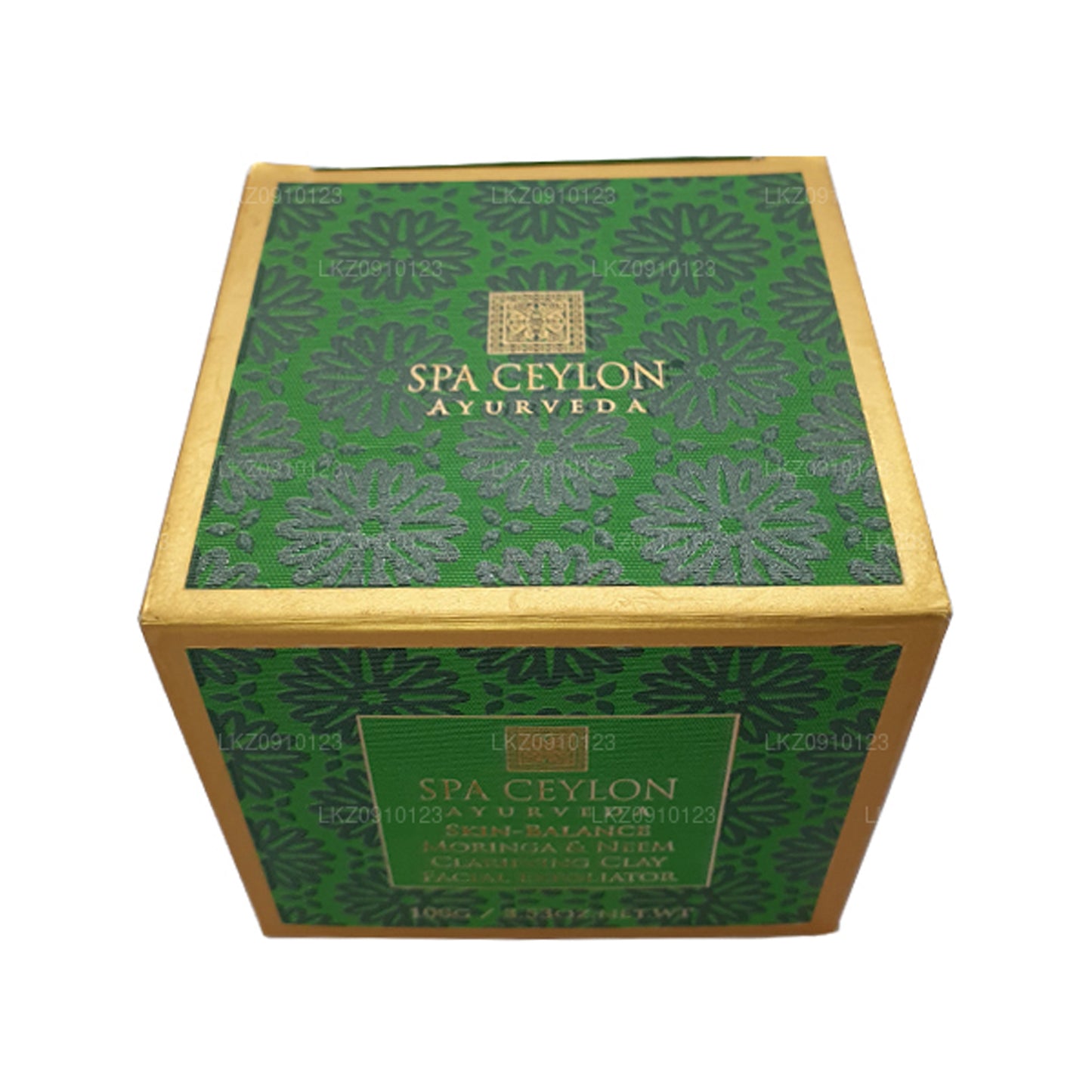 Spa Ceylon hudbalans Moringa och Neem klargörande lera Facial Exfoliator (100g)