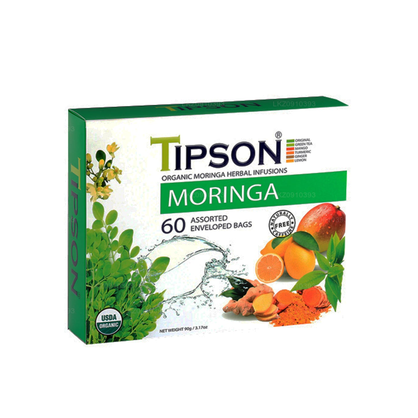 Tipson te Organisk Moringa Diverse (90g)