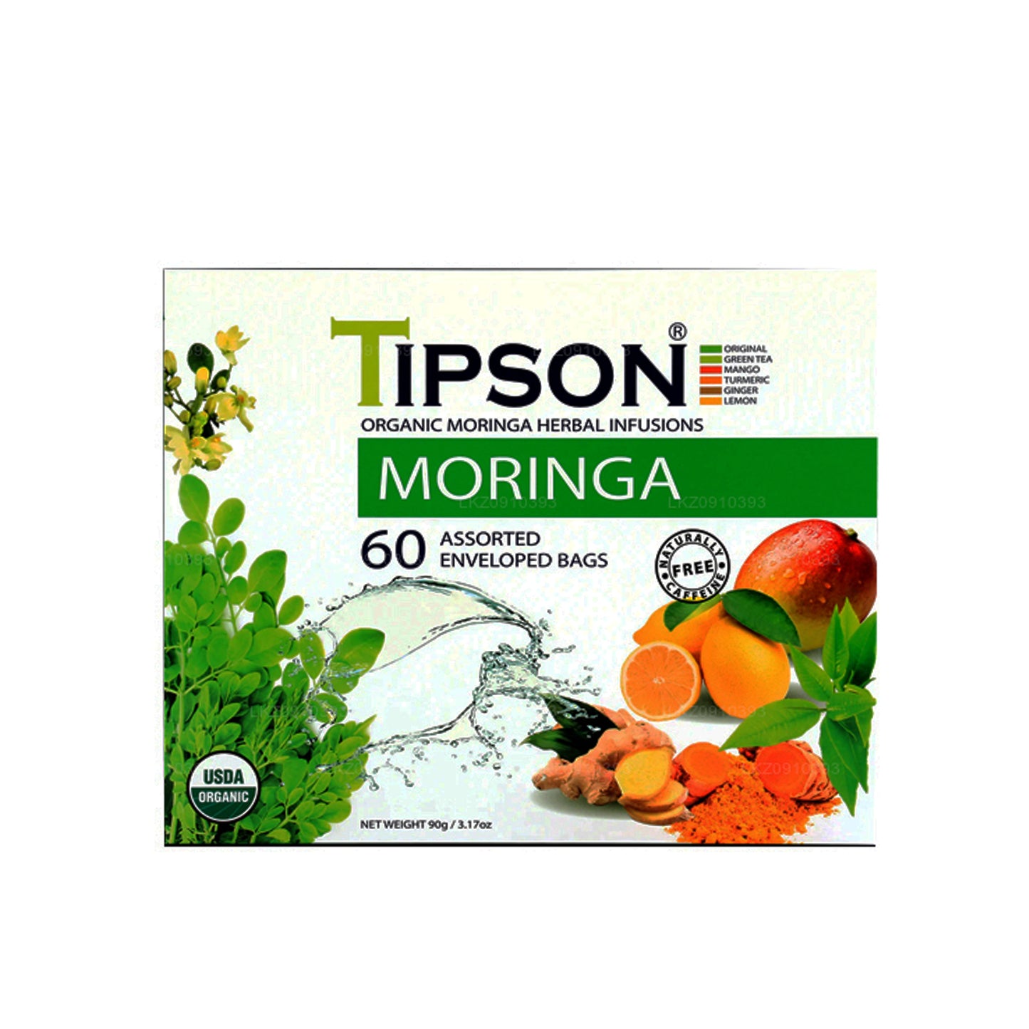 Tipson te Organisk Moringa Diverse (90g)