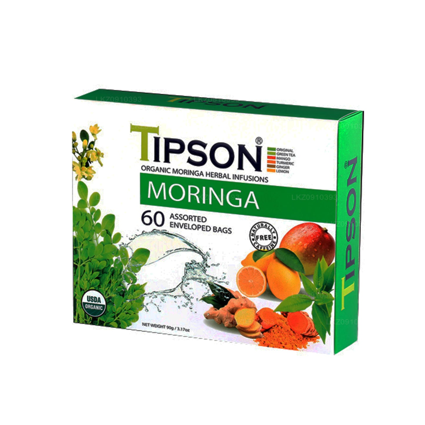 Tipson te Organisk Moringa Diverse (90g)