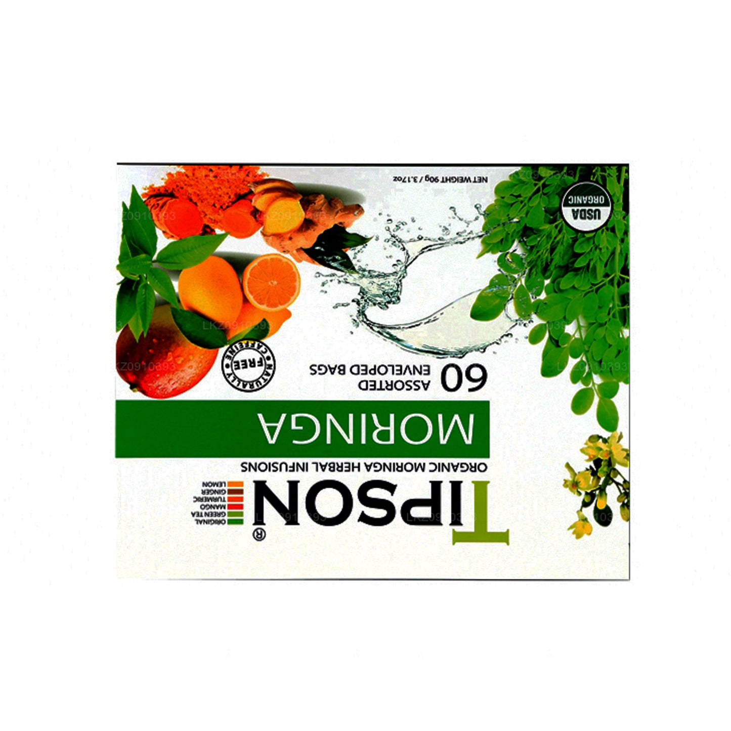 Tipson te Organisk Moringa Diverse (90g)