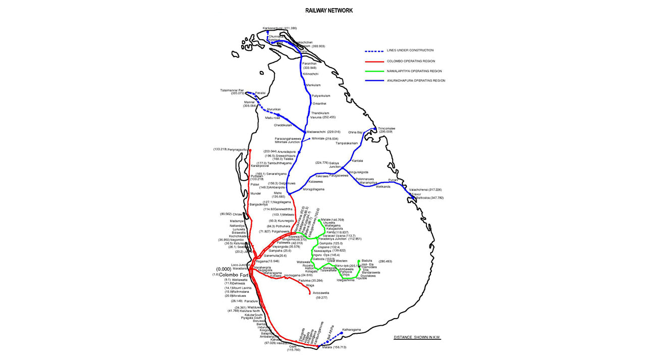 Peradeniya till Ella tågresa på (Tåg nr: 1001 ”Denuwara Menike”)