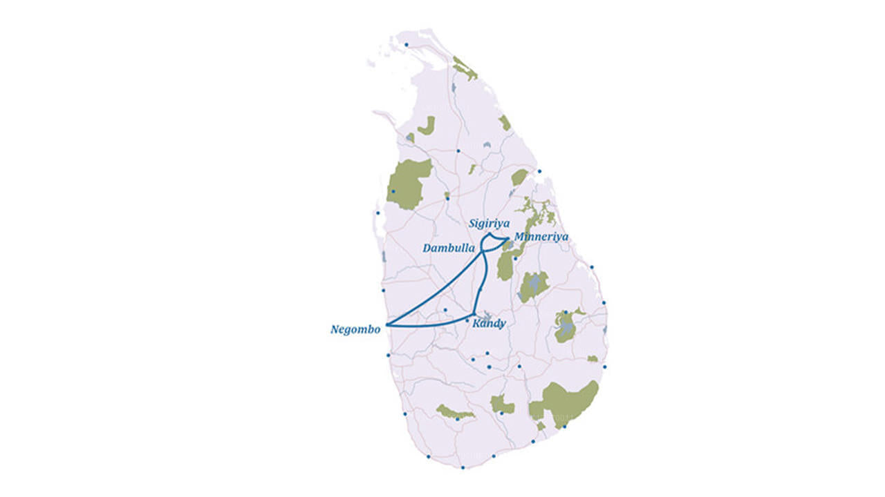 Kulturellt och centralt land (6 dagar)