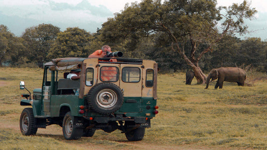 Udawalawe nationalpark Safari från Beruwala