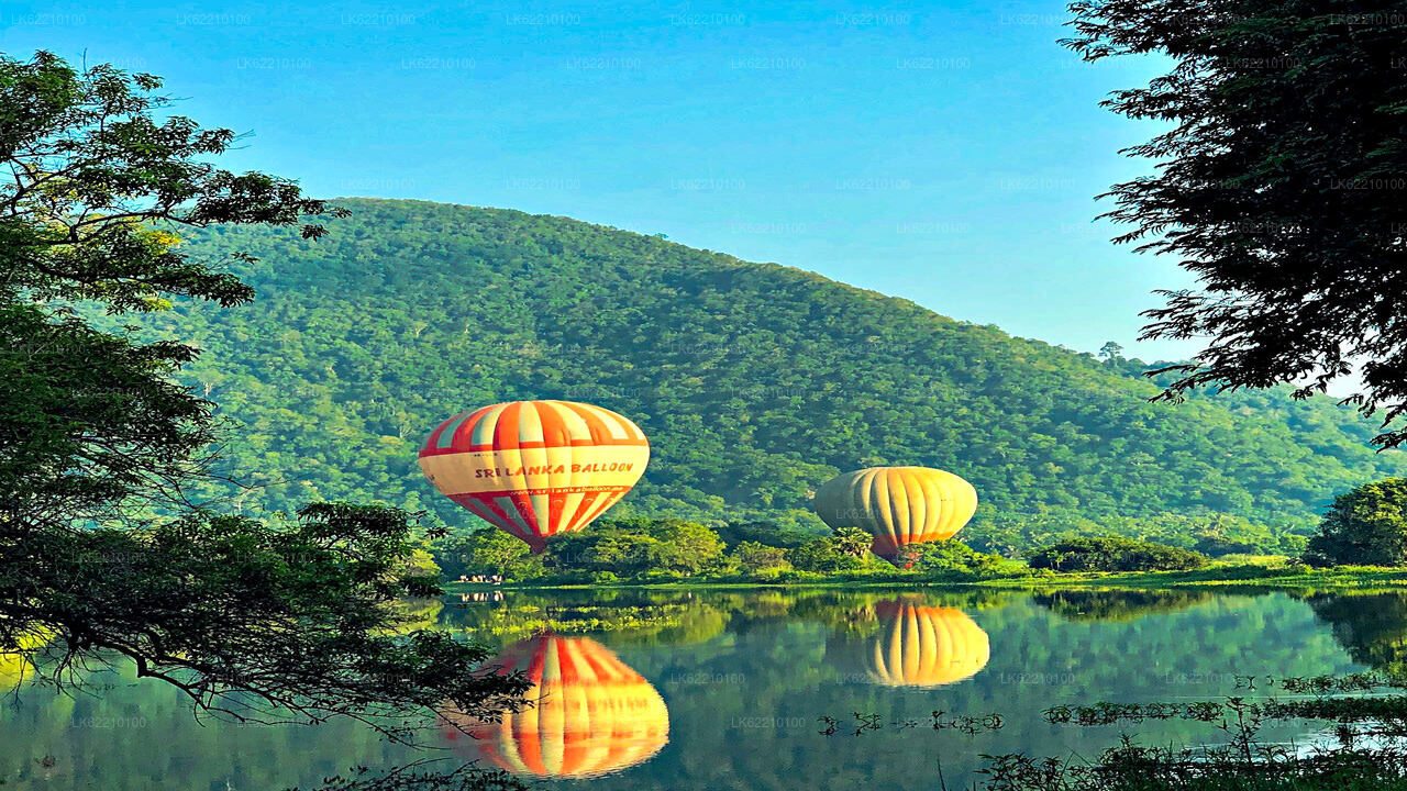 Varmluftsballongtur från Sigiriya