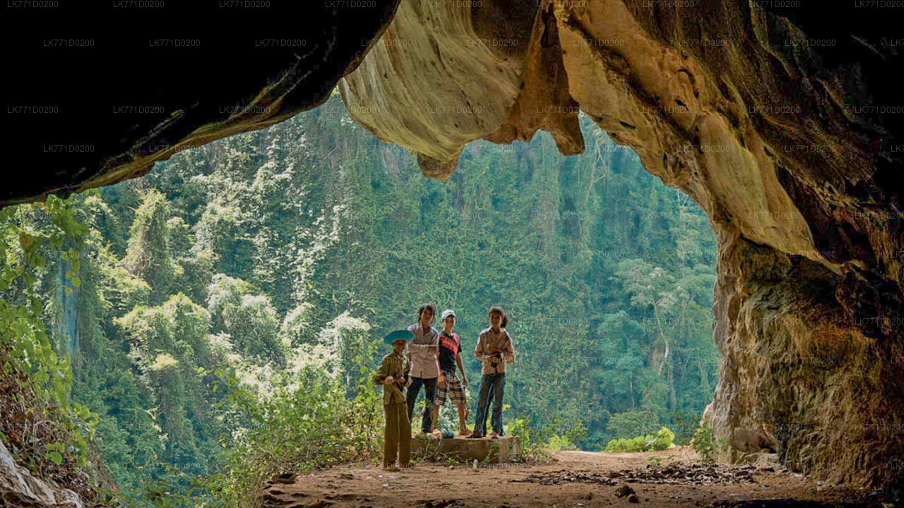 Cycle to Belilena Cave from Kitulgala