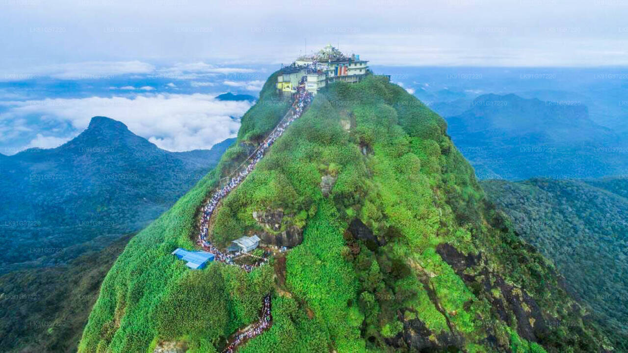 Naturskönt flyg till Adam's Peak från Ratmalana