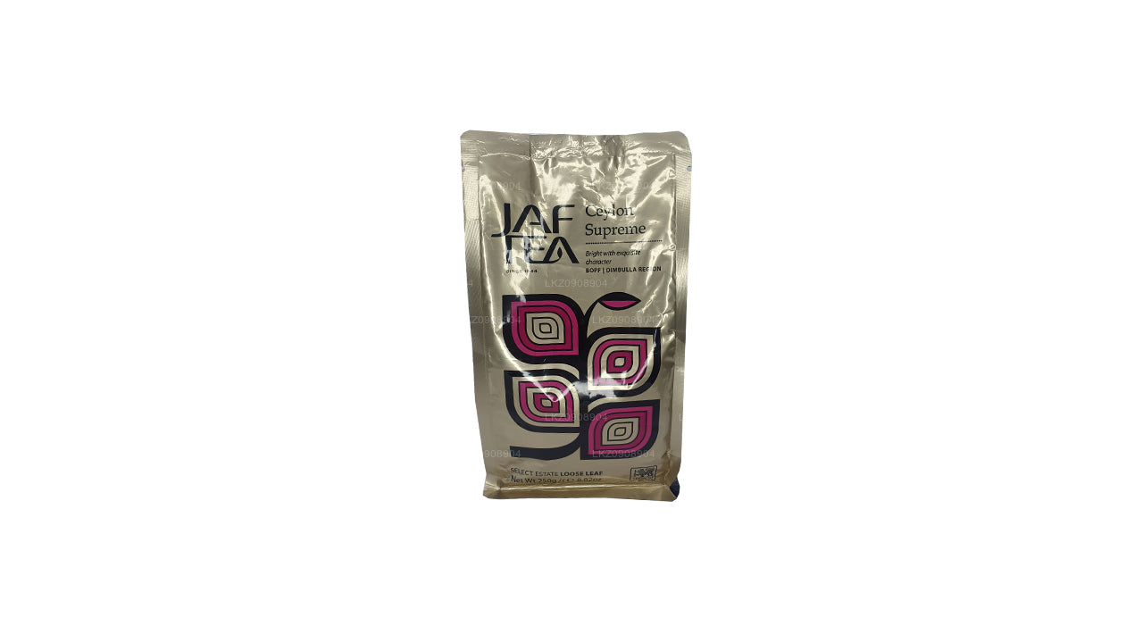 Jaf Tea Classic Gold Ceylon Supreme (250g) Stå upp Påse