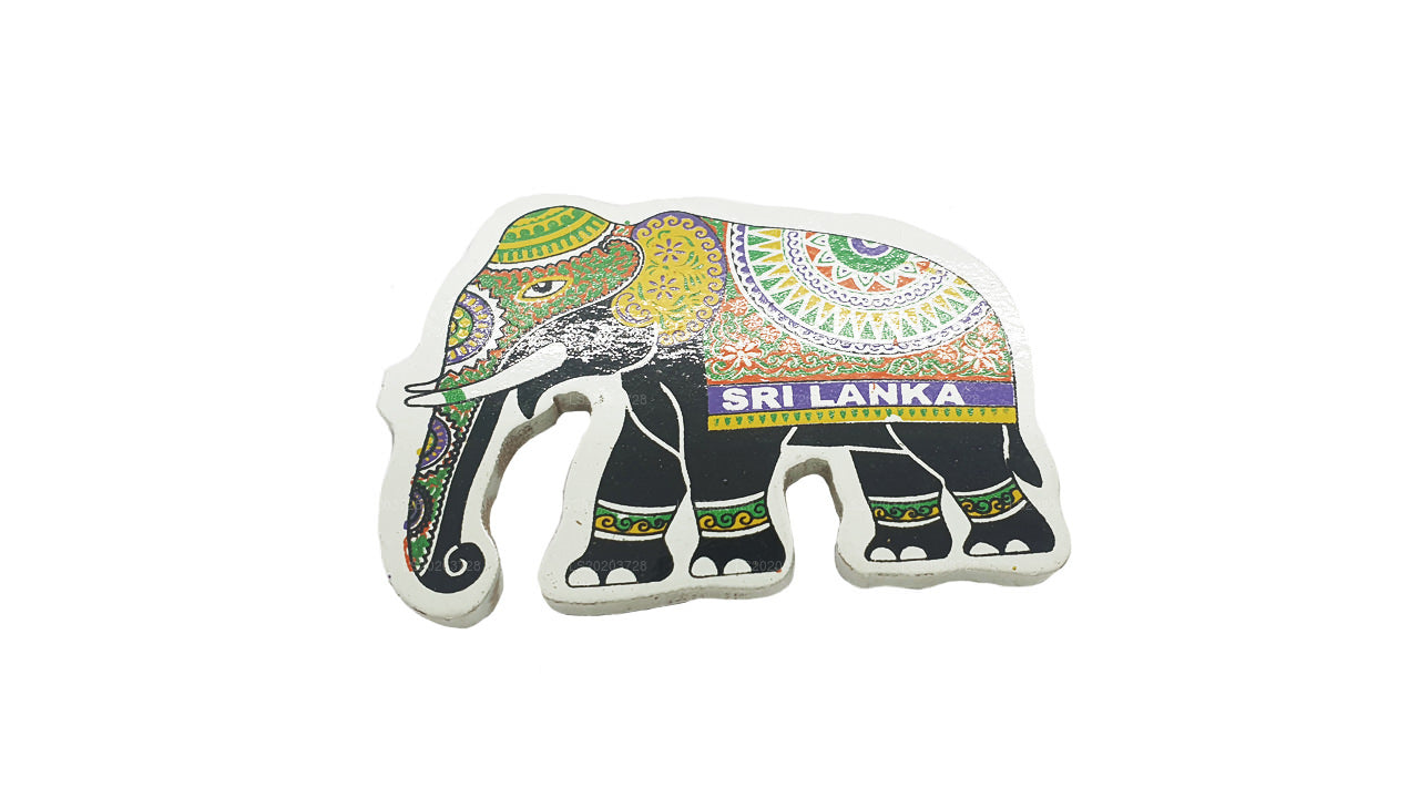 Sri Lankas traditionella Perahera elefant kylmagnet