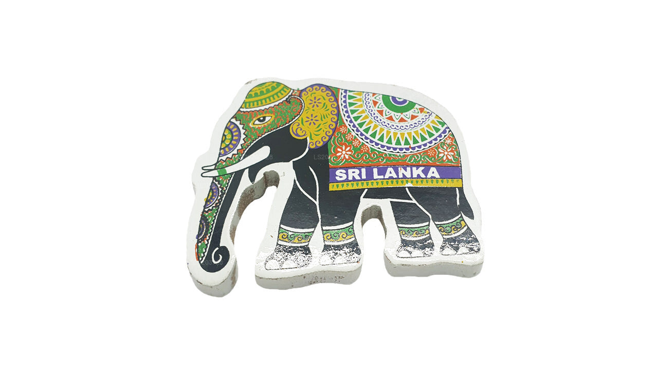 Sri Lankas traditionella Perahera elefant kylmagnet