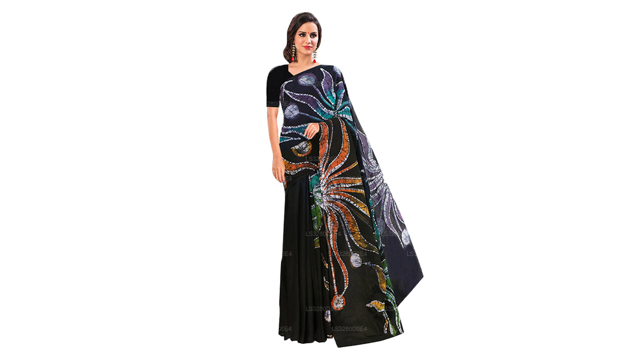 Lakpura Batik Saree (Design C)