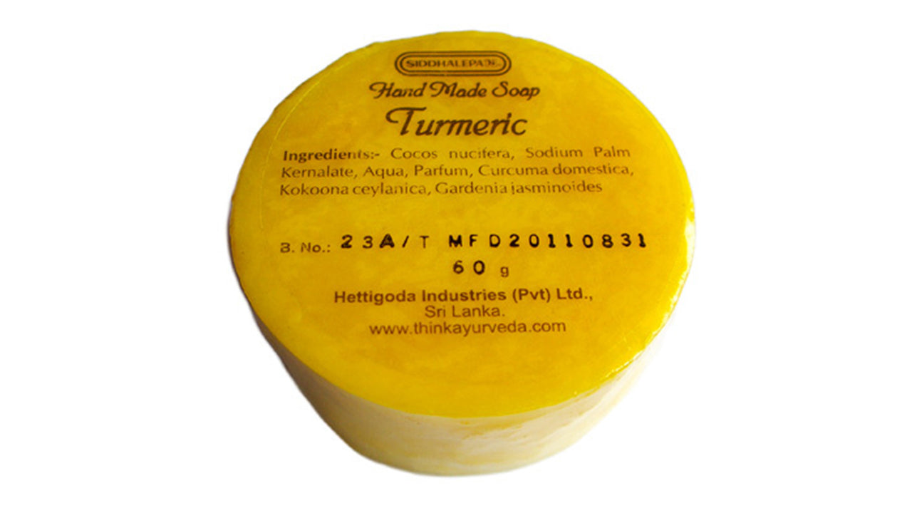 Siddhalepa Hand Made Soap "Turmeric" (60g)