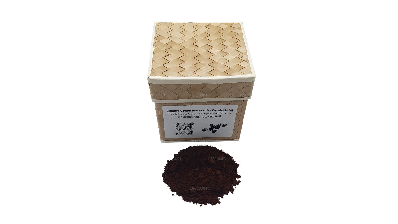 Lakpura Ceylon svart kaffepulver (50g)