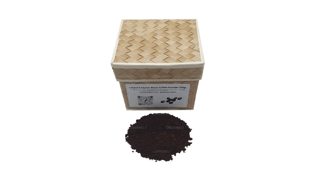 Lakpura Ceylon svart kaffepulver (50g)