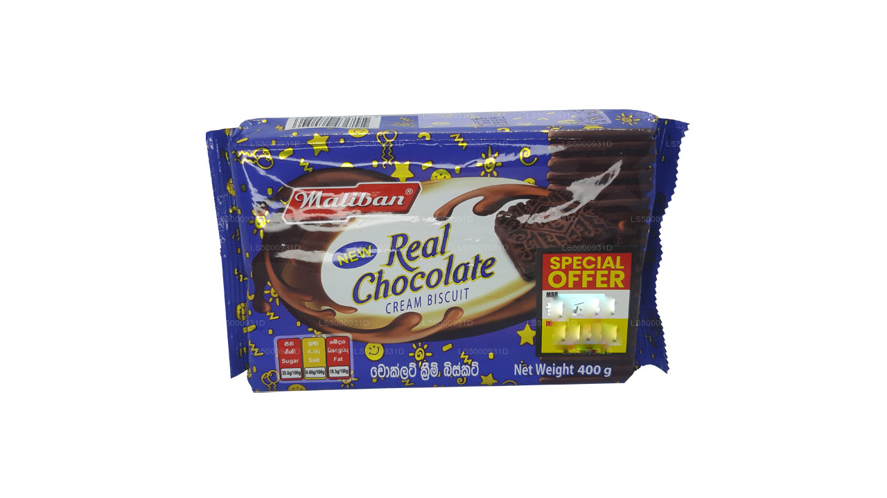 Maliban Real Choklad Cream Biscuit (400g)