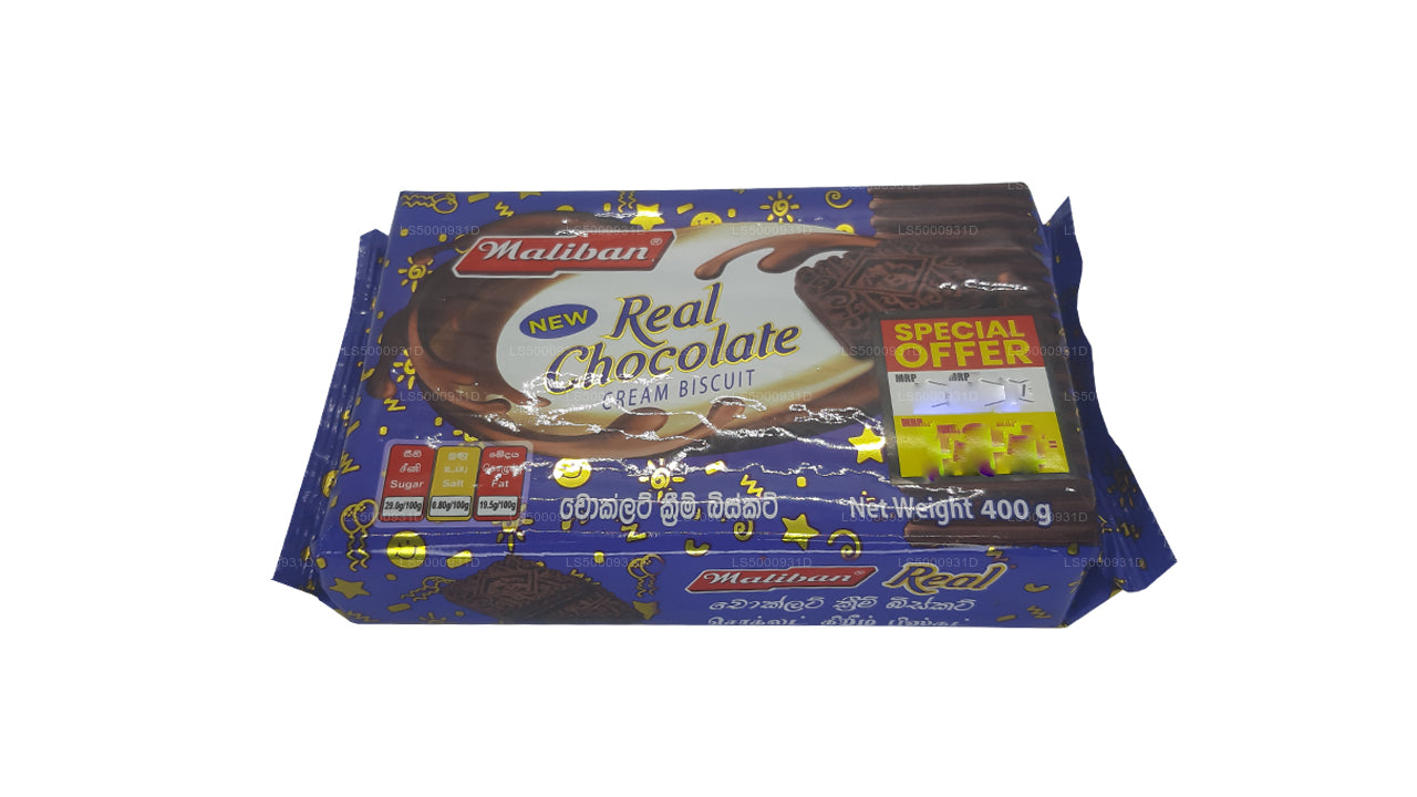 Maliban Real Choklad Cream Biscuit (400g)