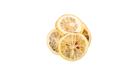 Lakpura uttorkad citronskivor (100g)