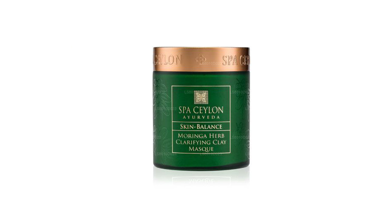 Spa Ceylon hudbalans Moringa ört klargörande lera Masque (200g)