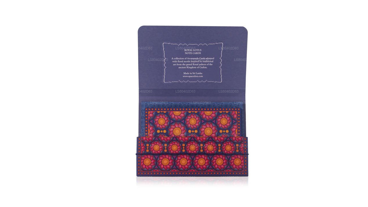 Spa CeylonÂ Royal Lotus - Note Card