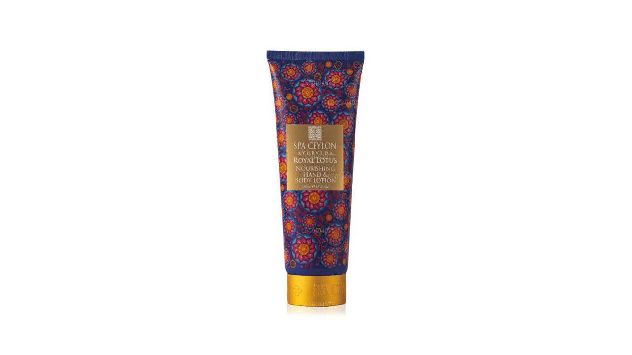 Spa Ceylon Royal Lotus Närande Hand- och Kroppskräm (160ml)