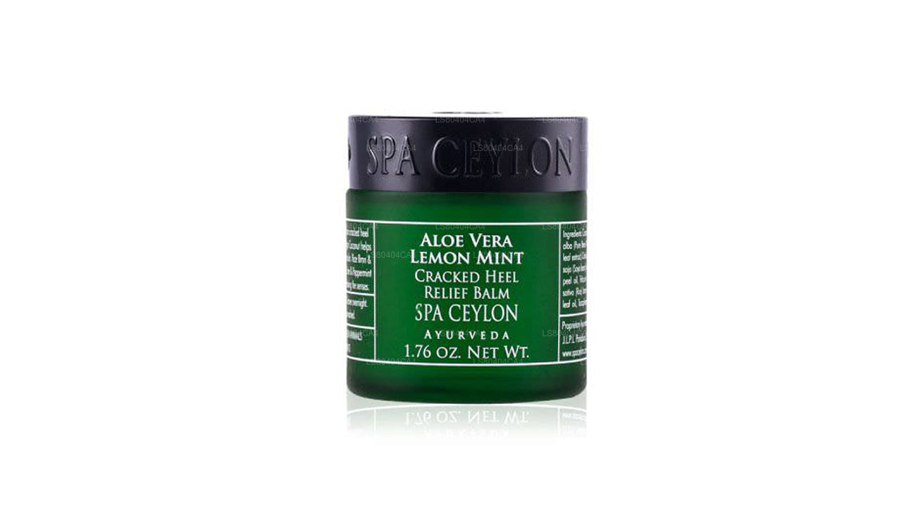 Spa Ceylon Aloe Vera Citron Mint Knäckt Häl Behandling Balsam (50g)