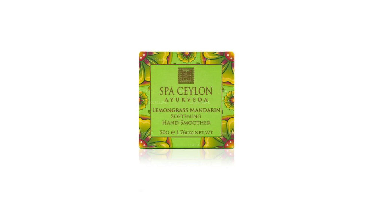 Spa CeylonÂ Lemongrass Mandarin - Softening Hand Smoother (50g)