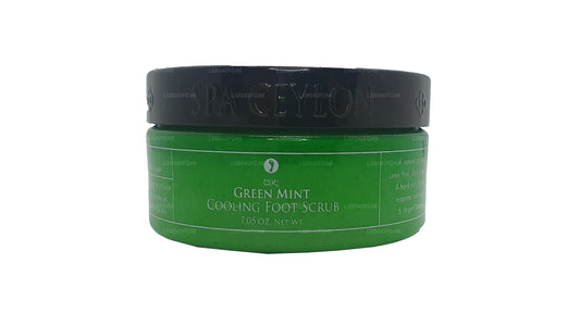 Spa Ceylon Grön Mint Kylning Fotskrubb (200g)