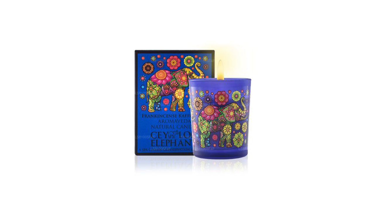 Spa Ceylon Ceylon Elephant Frankincense Kay Lime - Aromaveda Natural Candle (50g)