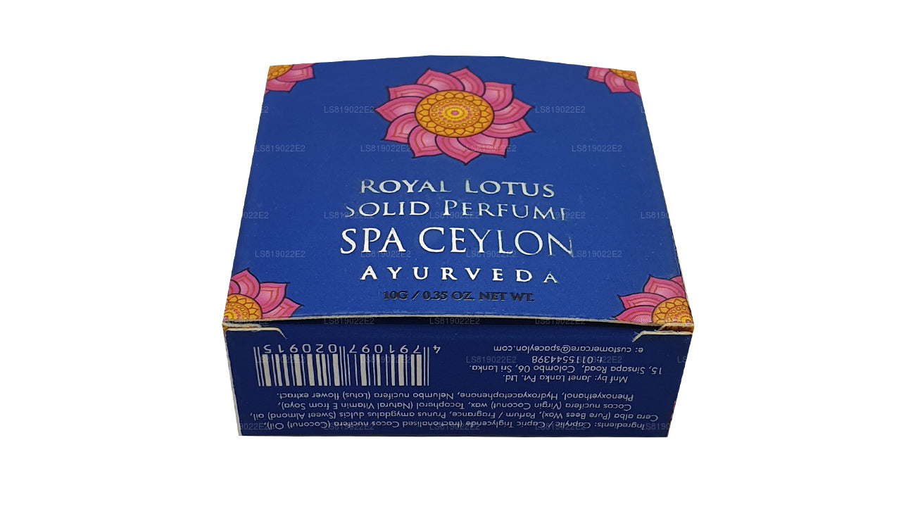 Spa Ceylon Royal Lotus Solid Parfym (10g)