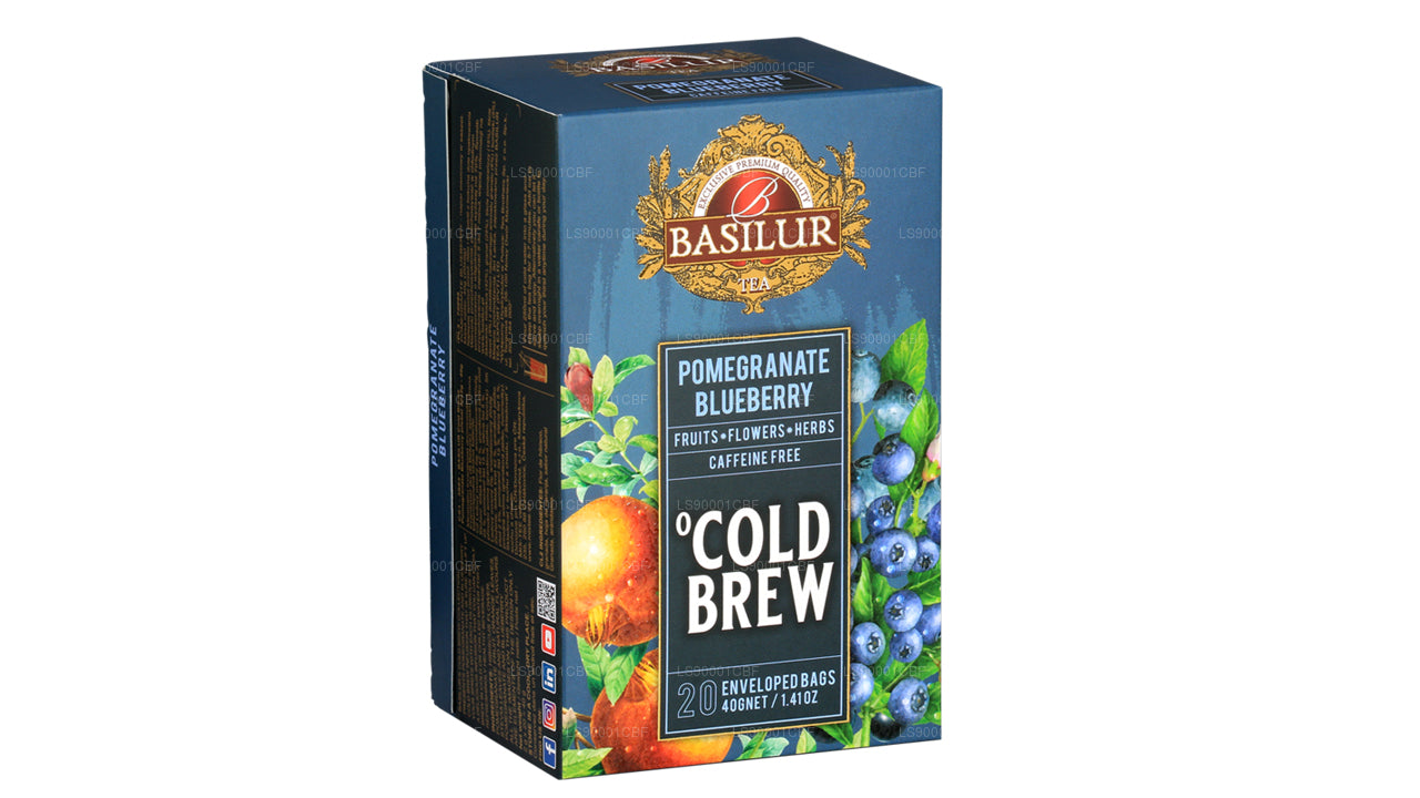 Basilur Cold Brew ”Granatäpple Blueberry” (40g) 20 tepåsar