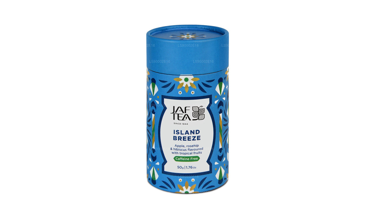 Jaf Tea Island Breeze - Äpple, nypon och hibiskus smaksatt med tropiska frukter (50g)