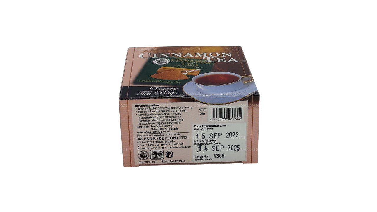 Mlesna Cinnamon Tea (20g) 10 Luxury Tea Bags