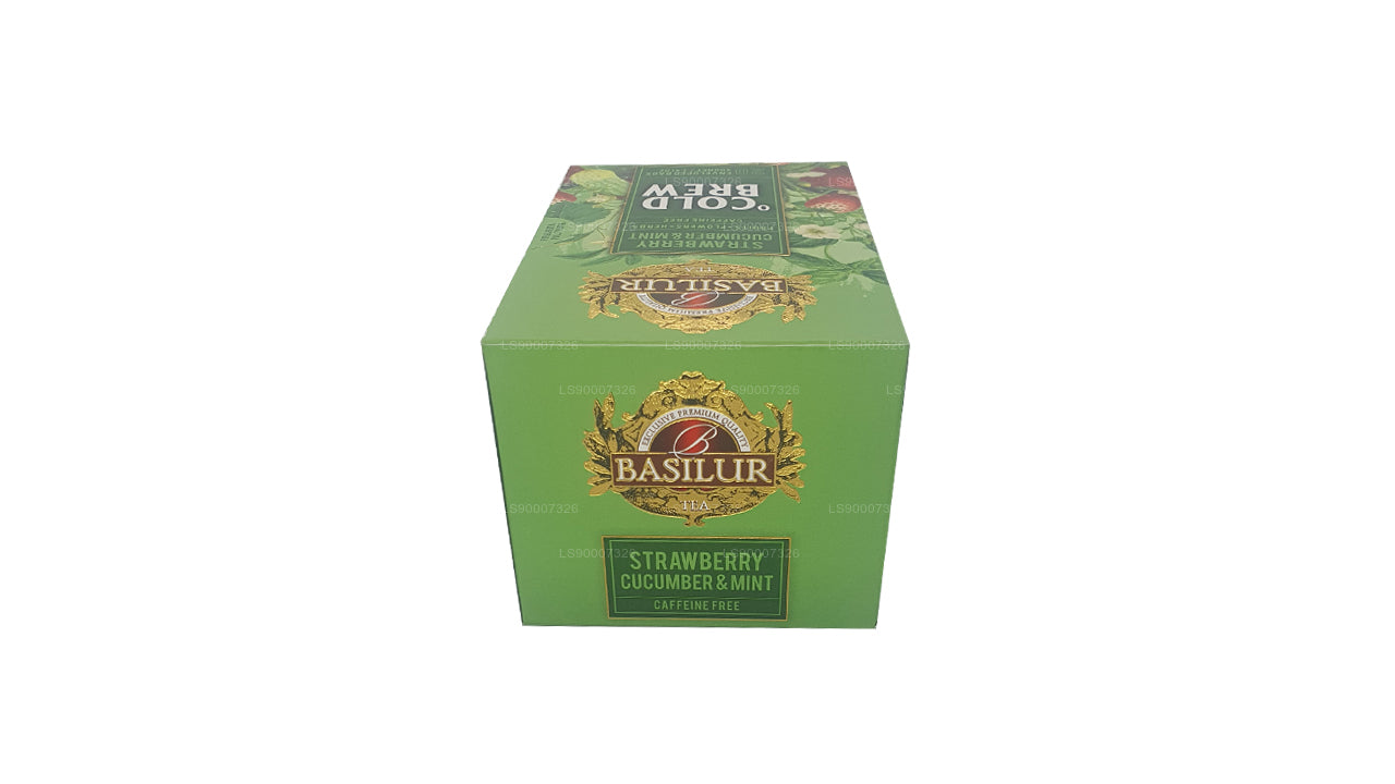 Basilur Cold Brew ”Strawberry Gurka och Mint” (40g) Box