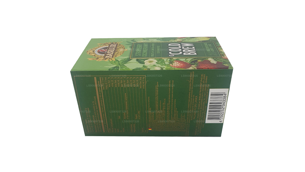 Basilur Cold Brew ”Strawberry Gurka och Mint” (40g) Box