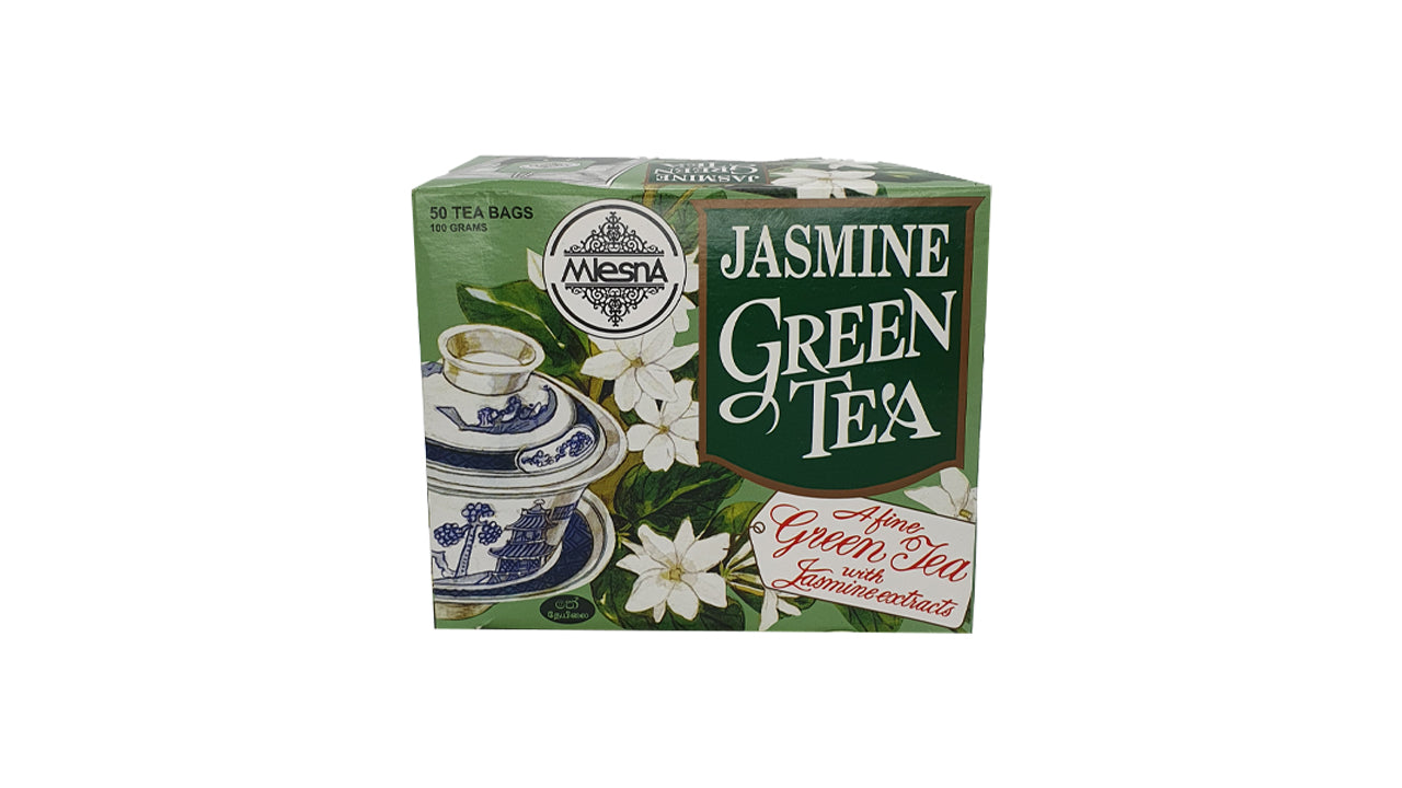 Mlesna Jasmine Grönt te (100g) 50 tepåsar