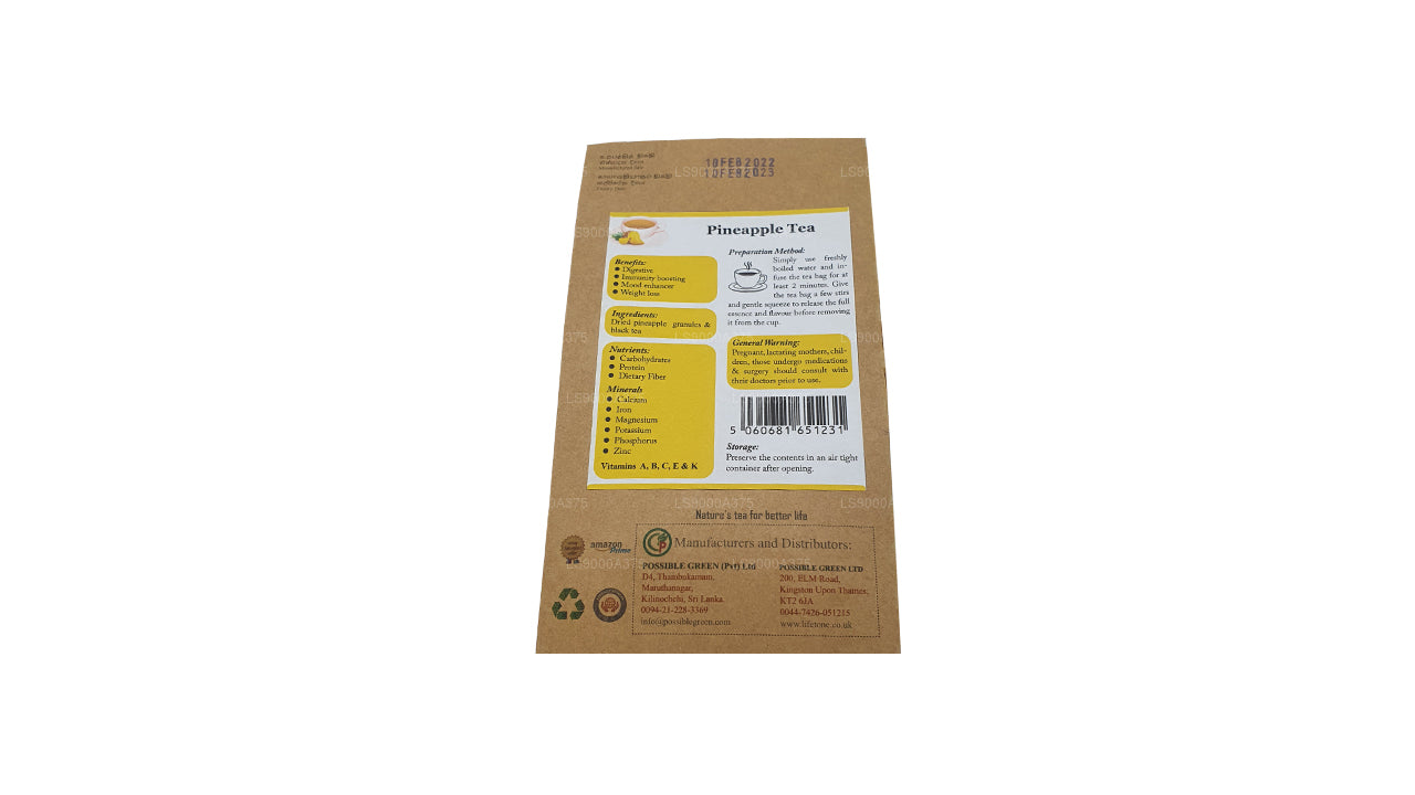 Lifetone ananas te (40g)