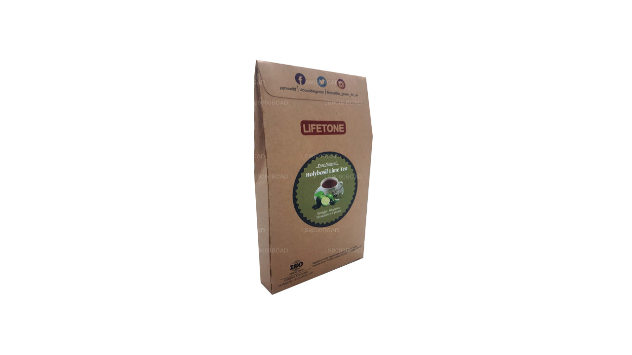 Lifetone Helig Basilika Lime Te (40g)