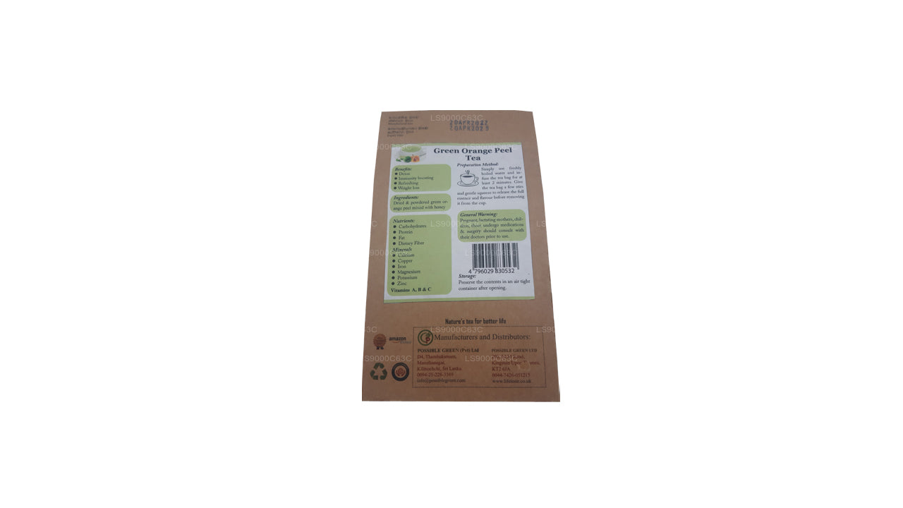 Lifetone Green Orange Peel Tea (40g)