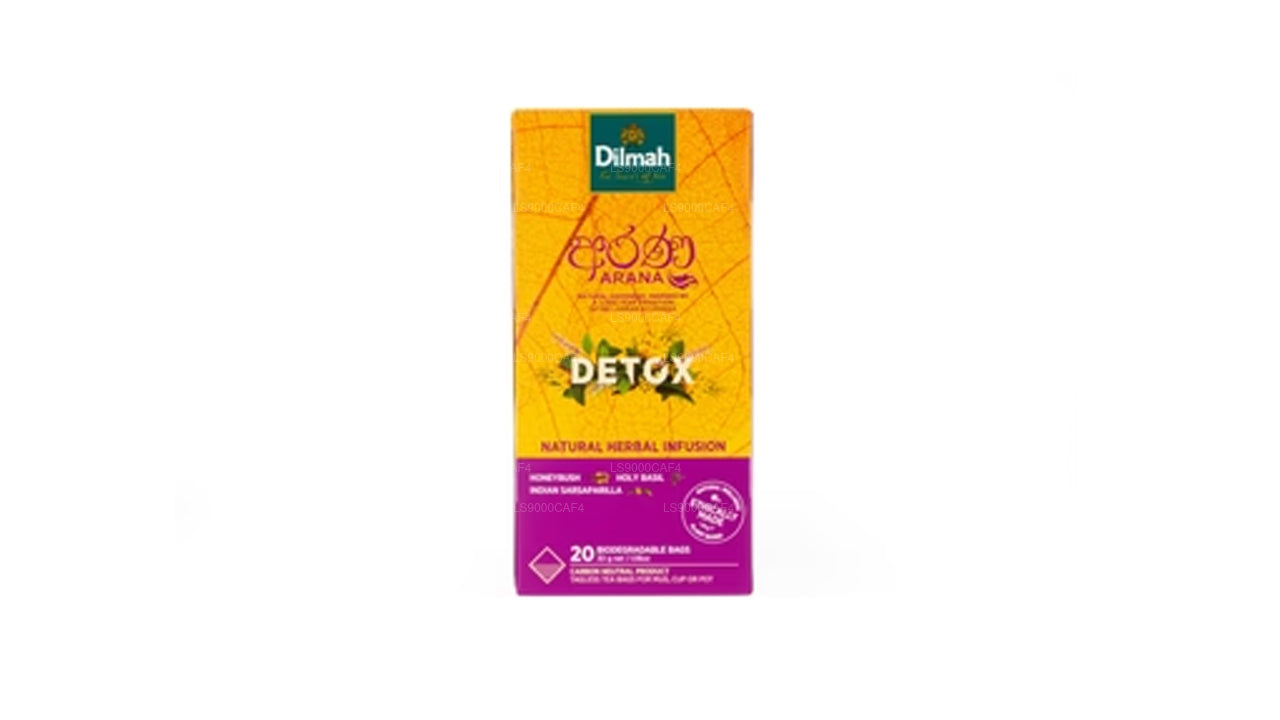Dilmah Arana Detox Natural Herbal Infusion (20 Tagless tepåsar)