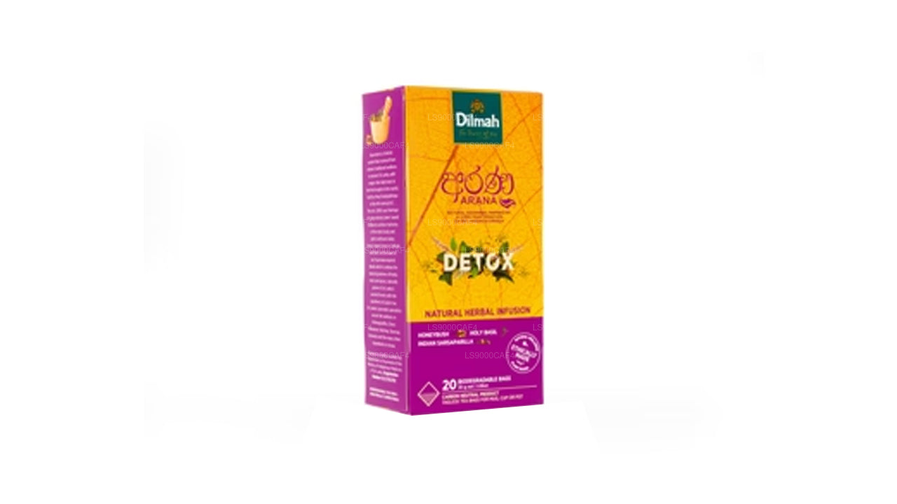 Dilmah Arana Detox Natural Herbal Infusion (20 Tagless tepåsar)