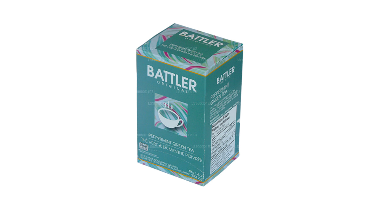 Battler Original Pepparmint Grönt Te (40g) 20 Tepåsar