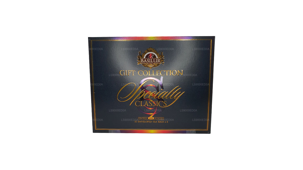 Basilur Giftbox Diverse Specialty Classics (115g) 60 omslutna tepåsar