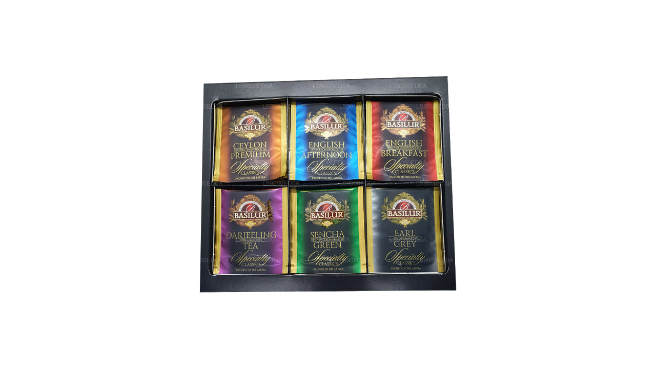 Basilur Giftbox Diverse Specialty Classics (115g) 60 omslutna tepåsar